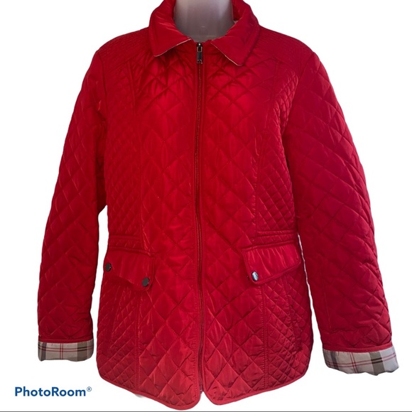 GIACCA QUILTED JACKET LARGE